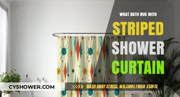 Striped Shower Curtain: Perfect Bath Rug Pairings for a Stylish Bathroom
