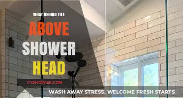 What's Behind the Tile Above Your Shower Head? Explained