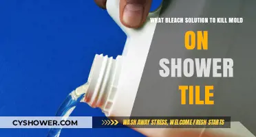 Effective Bleach Solution to Eliminate Mold on Shower Tile Surfaces