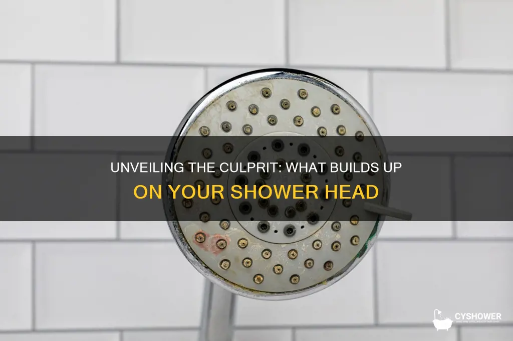 what builds up on shower head
