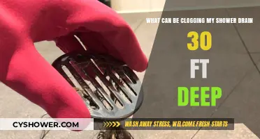 Deep Shower Drain Clogs: Uncovering Causes 30 Feet Below