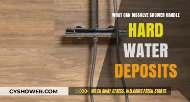 Effective Solutions to Remove Hard Water Deposits from Shower Handles