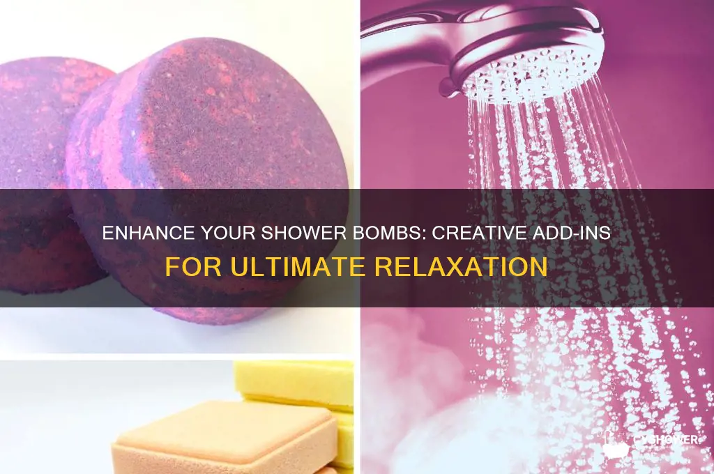 what can i add to shower bombs