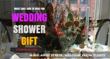 Elegant Vase Fillers for a Thoughtful Wedding Shower Gift Idea