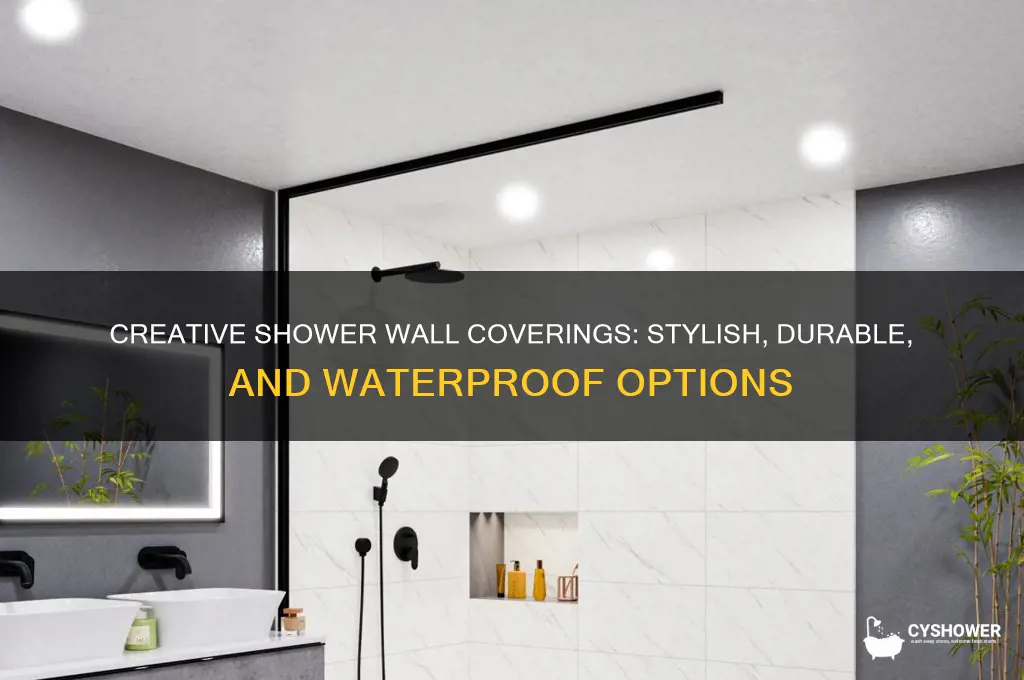 what can i cover my shower walls with