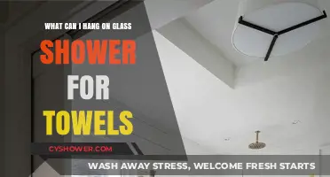 Stylish Towel Hanging Solutions for Glass Shower Doors and Walls