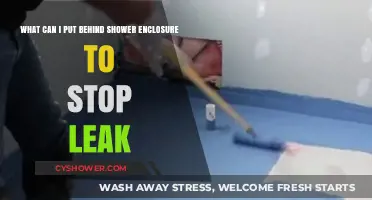 Prevent Shower Leaks: Best Materials to Place Behind Enclosures