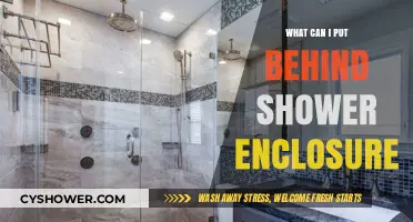 Creative Ideas for Decorating the Space Behind Your Shower Enclosure