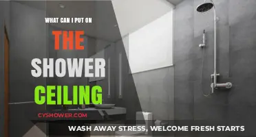 Creative Solutions for Cleaning and Decorating Your Shower Ceiling