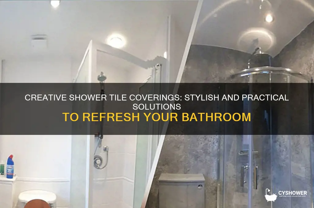what can i put over my shower tiles