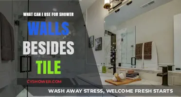 Creative Shower Wall Alternatives: Beyond Tile for Modern Bathrooms