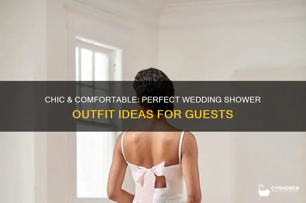 what can i wear to a wedding shower