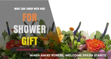 Creative Vase Wrapping Ideas for a Thoughtful Shower Gift