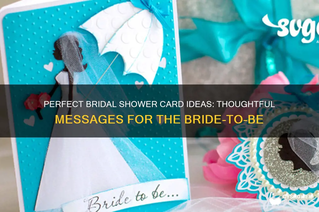 what card do you get for a bridal shower