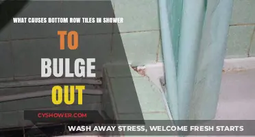 Why Do Bottom Shower Tiles Bulge Out? Common Causes Explained