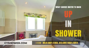 Why Your Shower Water Backs Up: Common Causes and Fixes