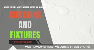 Understanding White Water Spots: Causes on Shower Curtains and Fixtures