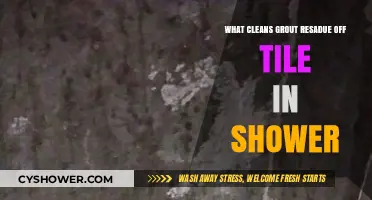 Effective Ways to Remove Grout Residue from Shower Tiles Easily
