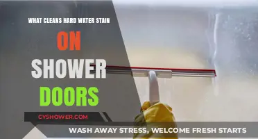 Effective Ways to Remove Hard Water Stains from Shower Doors