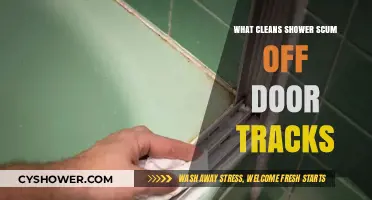 Effective Ways to Remove Shower Scum from Door Tracks Easily