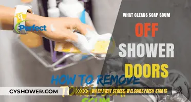 Effective Ways to Remove Stubborn Soap Scum from Shower Doors