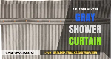 Perfect Pairings: Best Colors to Complement Your Gray Shower Curtain