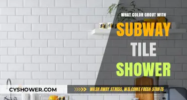 Choosing the Perfect Grout Color for Your Subway Tile Shower
