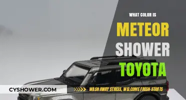 Discover the Stunning Meteor Shower Toyota Color Palette