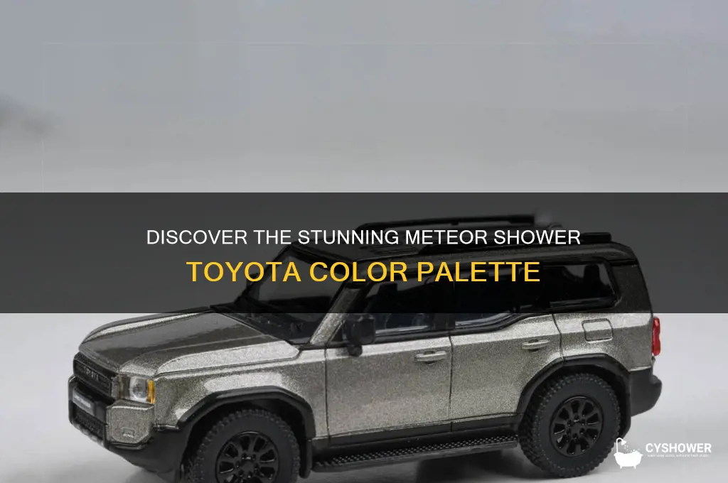 what color is meteor shower toyota