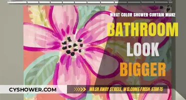 Brighten Your Space: Shower Curtain Colors to Enlarge Your Bathroom