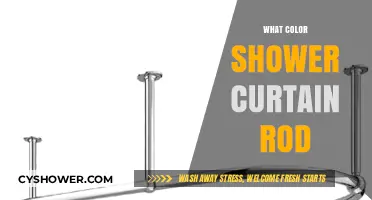 Choosing the Perfect Shower Curtain Rod Color for Your Bathroom