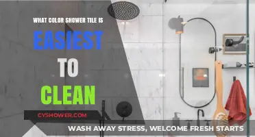 Best Shower Tile Colors for Effortless Cleaning and Maintenance