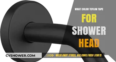 Choosing the Right Teflon Tape Color for Your Shower Head Installation
