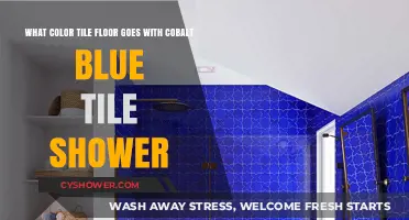 Cobalt Blue Shower Tiles: Best Floor Tile Colors to Complement
