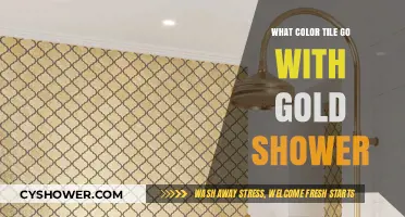 Elegant Gold Shower Pairings: Best Tile Colors for a Luxurious Look