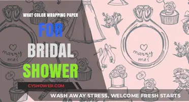 Elegant Wrapping Paper Ideas for a Perfect Bridal Shower Gift
