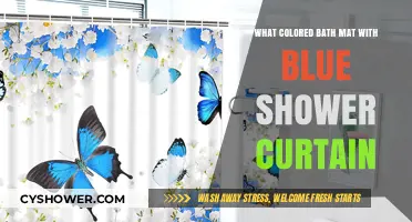 Perfect Bath Mat Colors to Complement Your Blue Shower Curtain