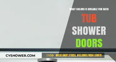 Explore Stylish Color Options for Your Bathtub Shower Doors