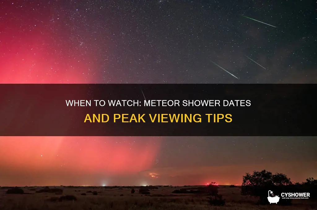 what day is meteor shower