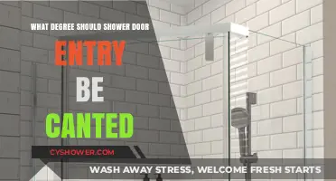 Optimal Shower Door Entry Angle: Canting for Functionality and Safety