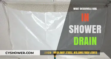 How to Dissolve Hail Clogs in Your Shower Drain Easily
