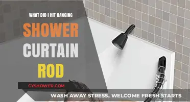 What Did I Hit? Troubleshooting Hanging Shower Curtain Rod Issues
