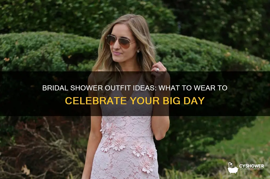 what did you wear to your bridal shower