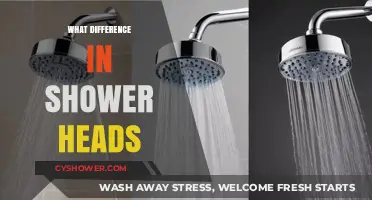 Shower Head Showdown: Exploring the Key Differences and Benefits