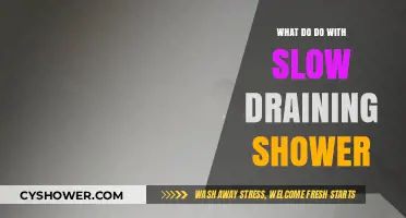 Fix Slow Draining Showers: Quick DIY Solutions and Prevention Tips
