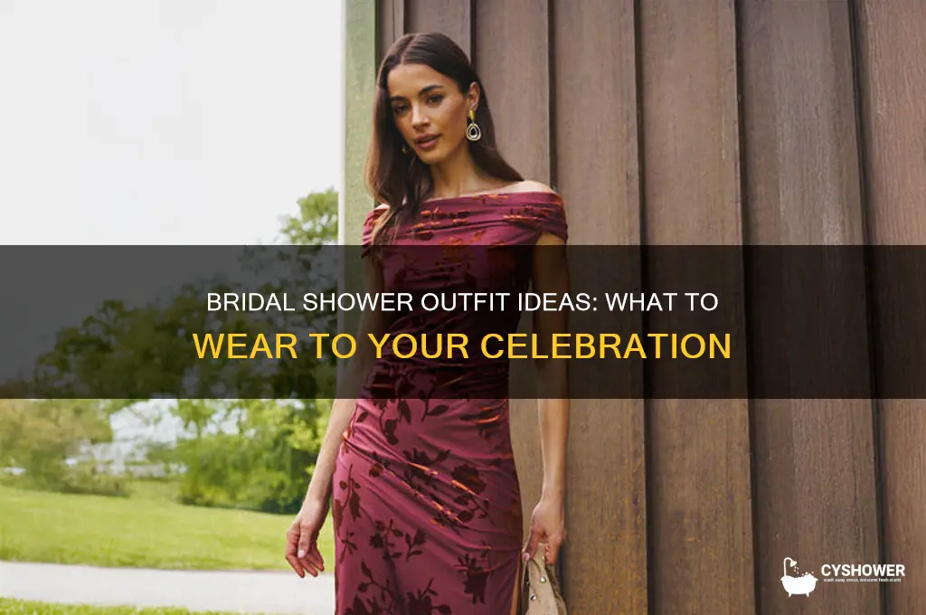 what do girls where to their own bridal shower