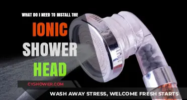 Essential Tools and Steps for Installing Your Ionic Shower Head