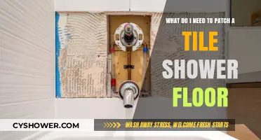 Essential Tools and Materials for Patching a Tile Shower Floor