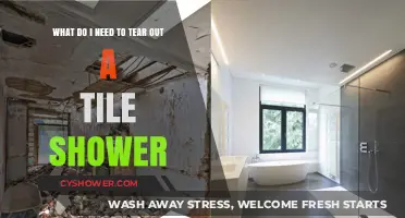 Essential Tools and Steps for Tearing Out a Tile Shower