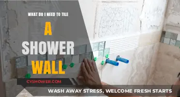 Essential Tools and Materials for Tiling a Shower Wall
